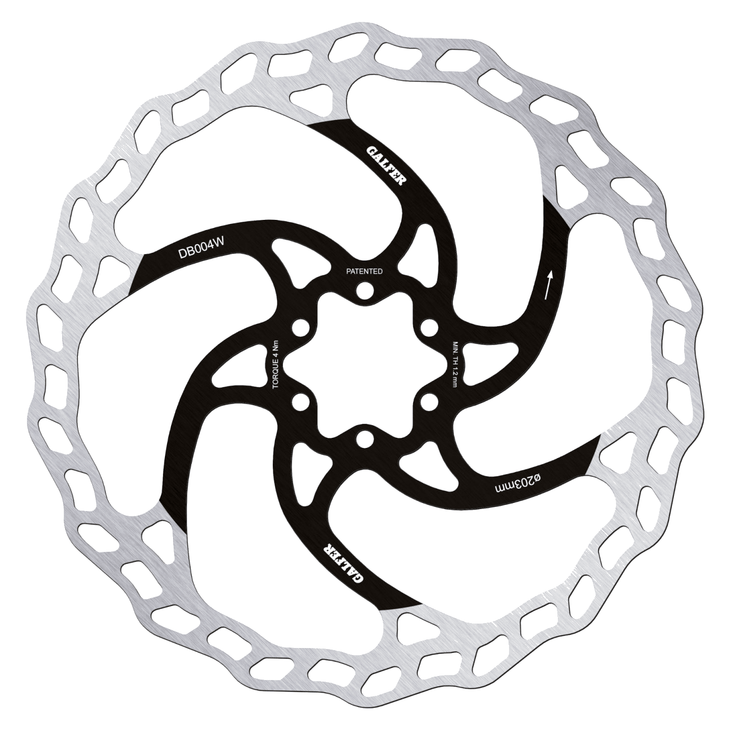 Wave Fixed Disc